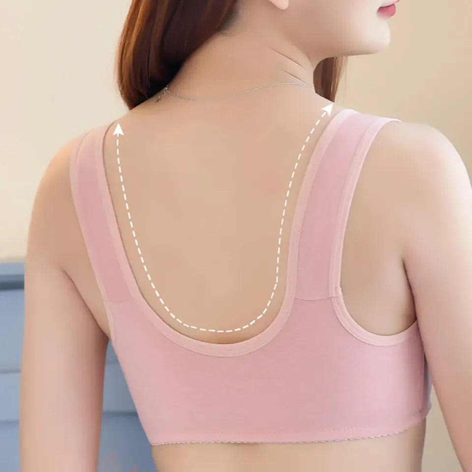 Maternity Nursing Button Bra