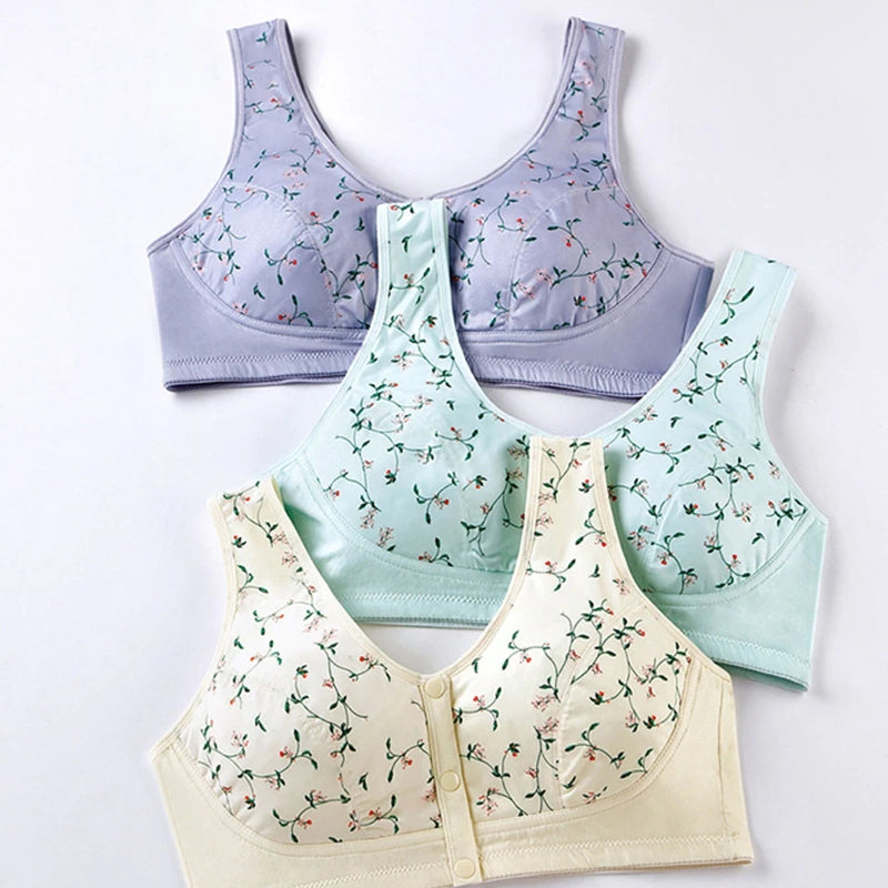 Maternity Nursing Button Bra